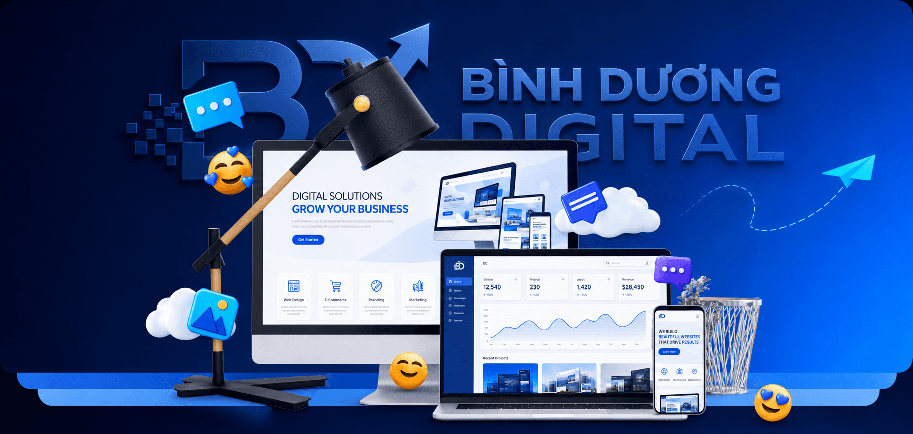 Thiết kế website chuyên nghiệp tại Bình Dương